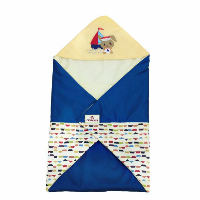 Selimut Bayi Cintaka Seri Sailor TCB 2311/Baby Blanket/Selimut Kado Bayi Baru Lahir