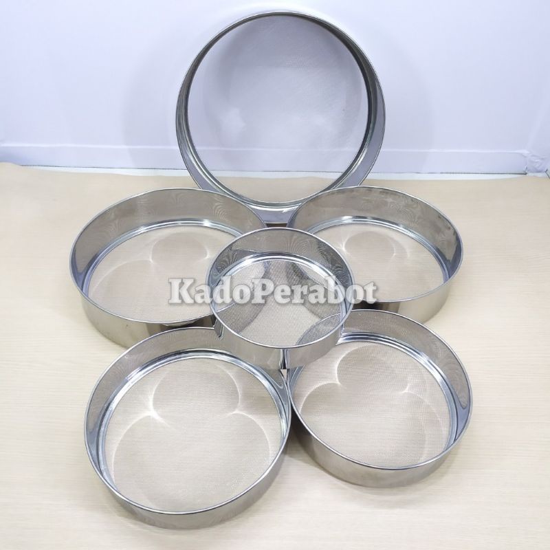 saringan tepung - saringan stainless full - round strainer stainless