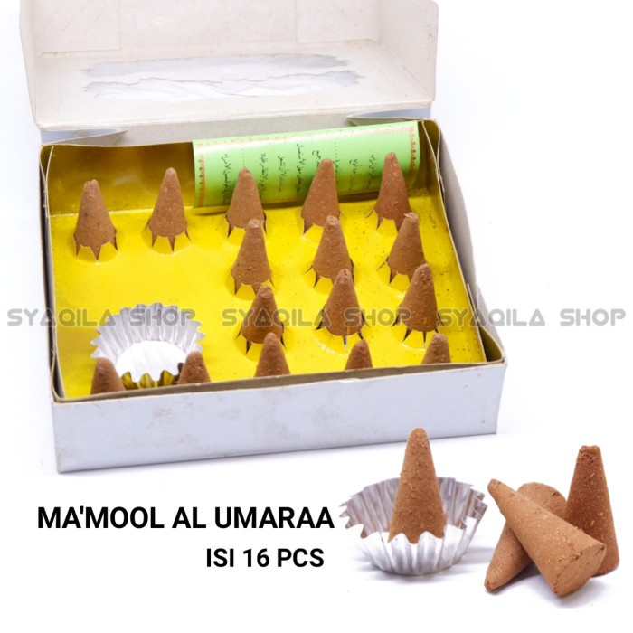 Dupa Kerucut Mamul Al Umaraa Buhur Krucut Premium Al Umara Isi 16pcs