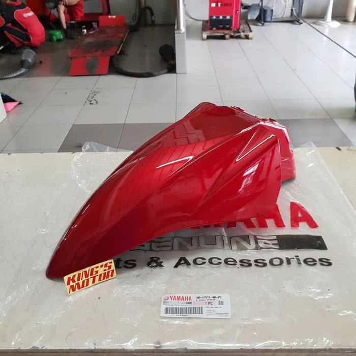 spakbor depan mio soul MERAH (2007-2011) (14D) ASLI YAMAHA