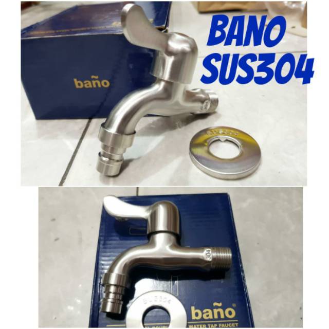 KRAN TAMAN BANO STAINLESS SUS304 PROMO