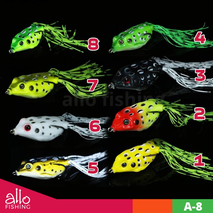 Umpan Pancing Soft Frog Lure Murah