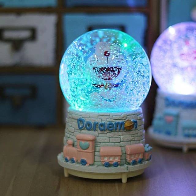 XM73 Bola Kristal Doraemon | Snowball Doraemon | Kotak Musik Doraemon | Bola Kristal Salju Musik