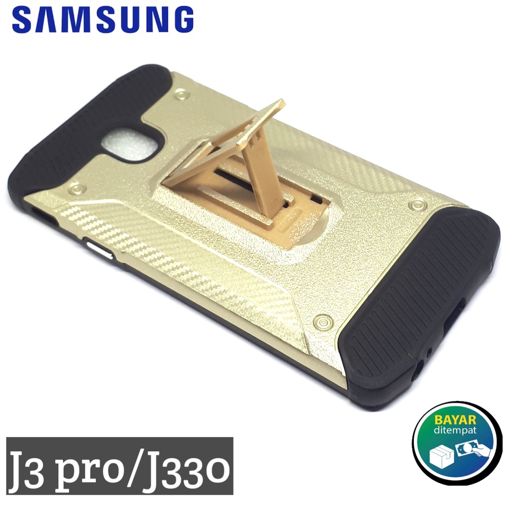 CASE SAMSUNG J3 PRO CASE STANDING IRON