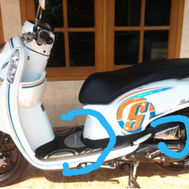 KARPET SCOOPY 2015 2016 + GARNIS ORIGINAL AHM