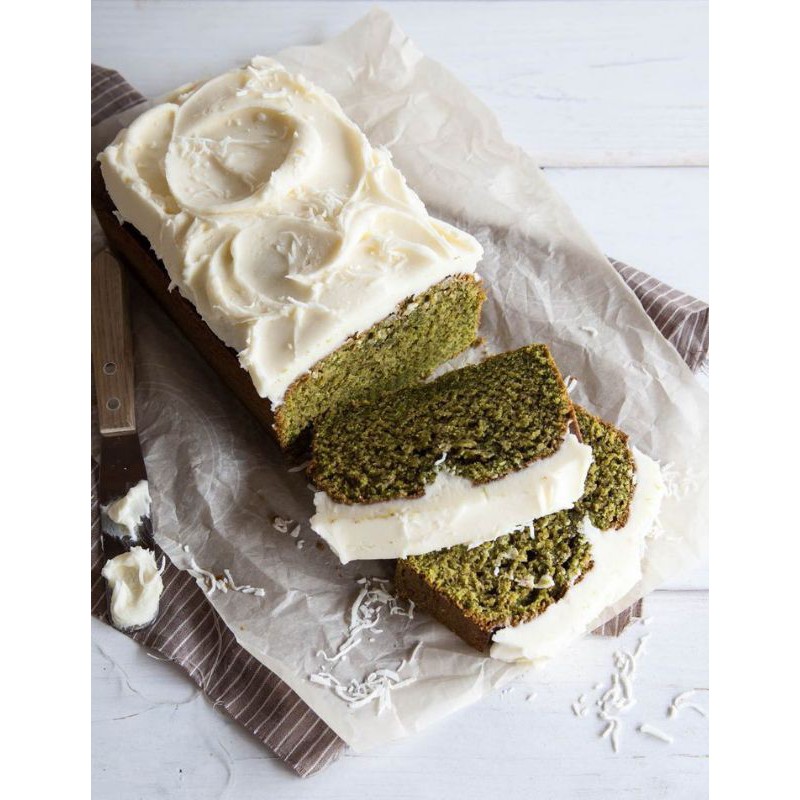 

Bolu greentea ukuran 20x10