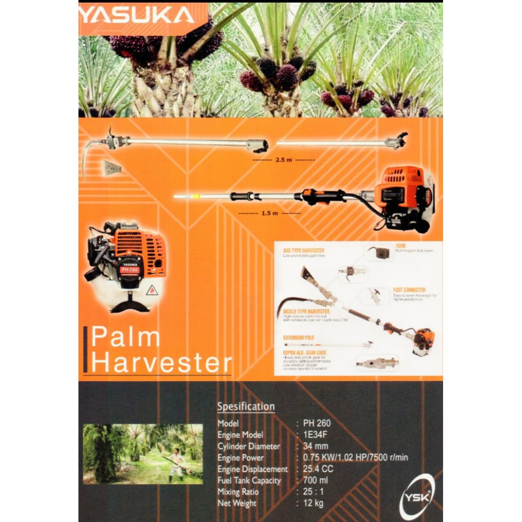 Promo Toko         MESIN DODOS SAWIT / PALM HARVESTER PH 260 / MESIN PANEN SAWIT EGREK/ DODOS SAWIT