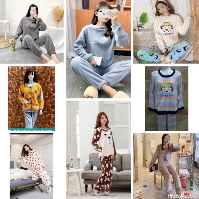 Af Piyama Bulu Pp Premium Piyama Import Murah Baju Tidur Wanita Dewasa 8F76_Frcy8