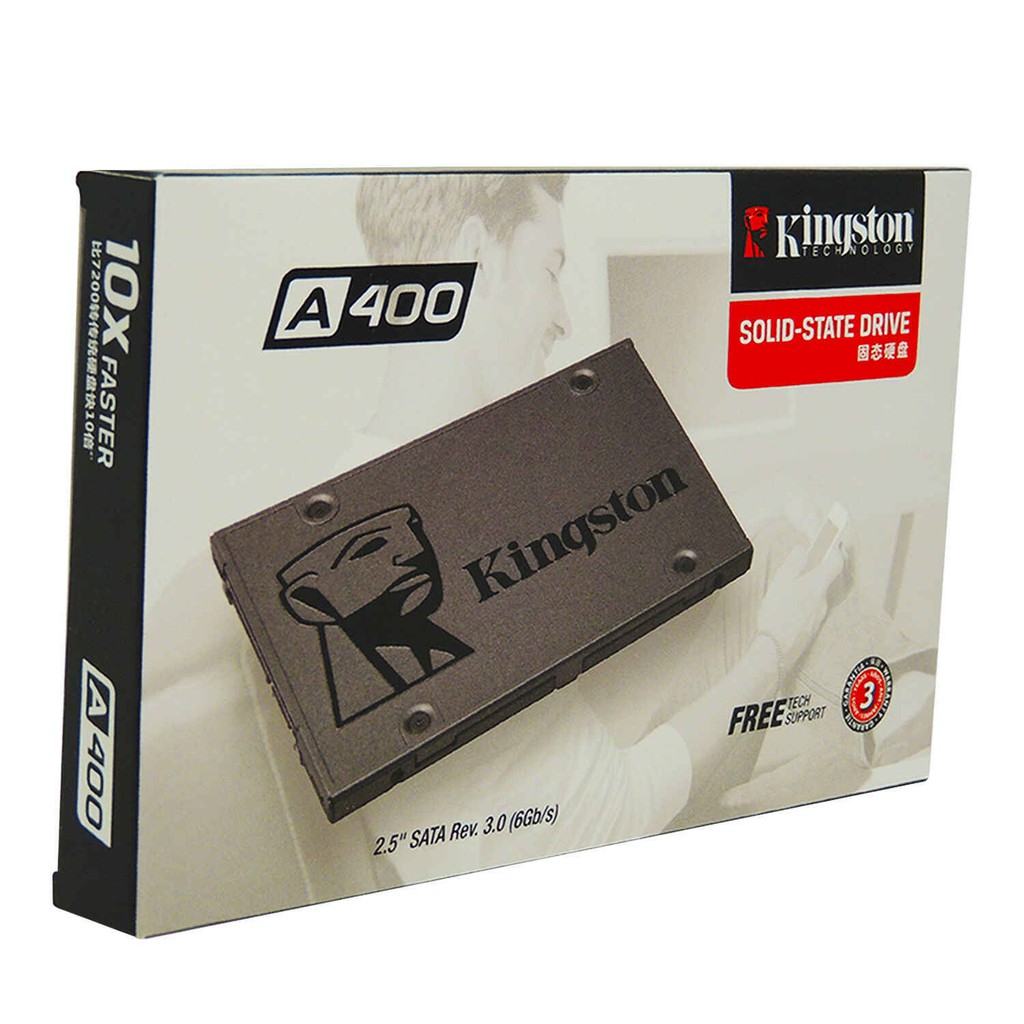 SSD KINGSTON 2.5 SATA 120GB A400 SOLID STATE DRIVE