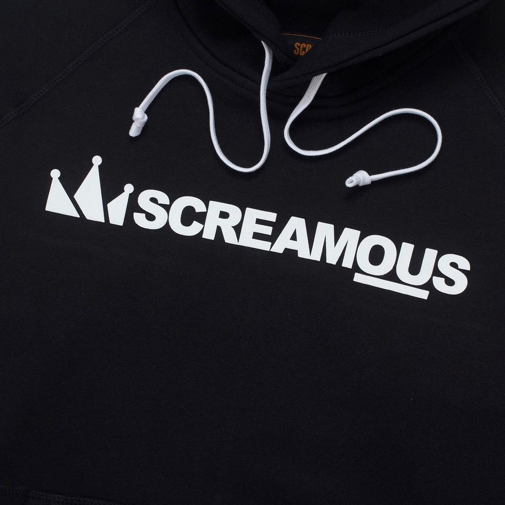 HOODIE SCREAMOUS SIGNATURE LEGEND WHITE