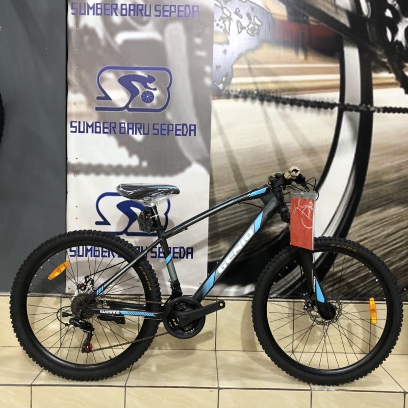 SEPEDA GUNUNG MTB GENIO M 345 3x8 SPEED 26 INCH