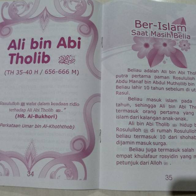 Jejak Khulafa'ur Rosyidin Versi Anak Seri 1 Dan 2
