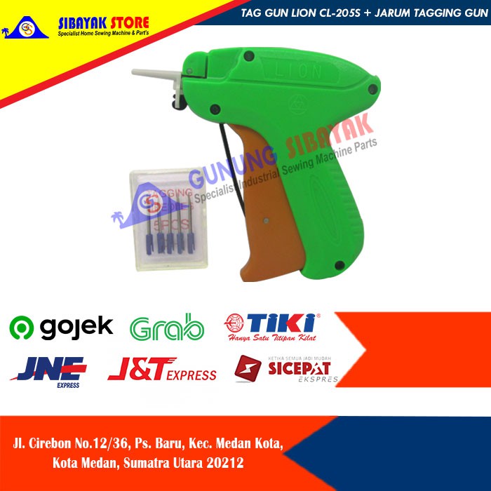 TAG GUN Lion CL-205S + Jarum Tagging Gun