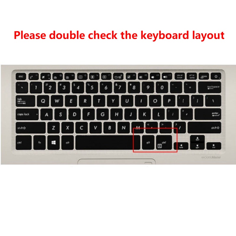 For 13.3 Inch ASUS U3100 UX331U U3100U Soft Ultra-thin Silicone Laptop Keyboard Cover Protector