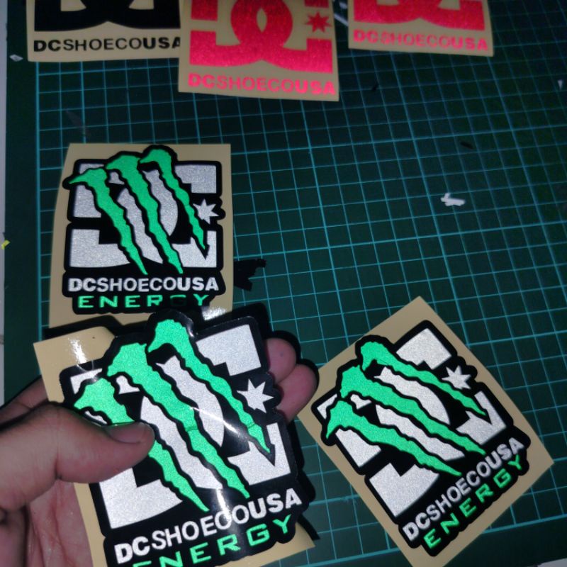 cutting sticker DC x Energy