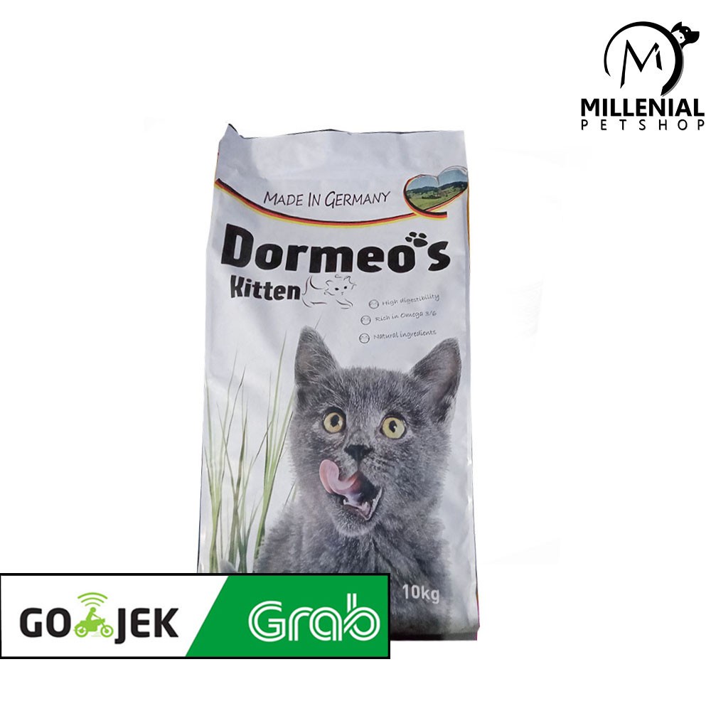 [GOSEND] Makanan Kucing Dormeos Kitten 10kg Cat Food 10 kg Dry Food