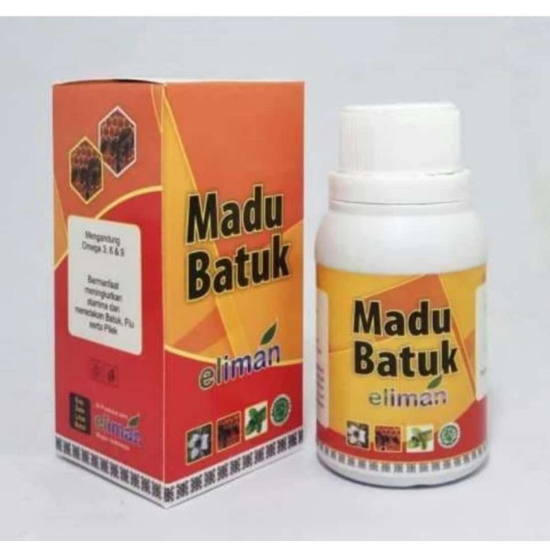 MADU BATUK ELIMAN - Atasi Flu - Batuk Berdahak - Batuk Kering