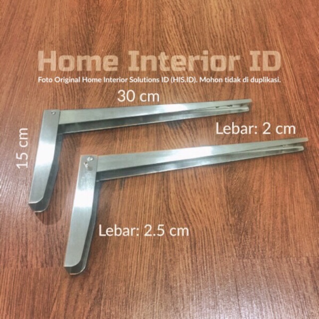 Siku Lipat Stainless 30 cm