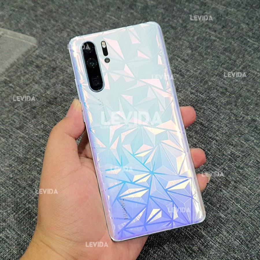 OPPO A55 OPPO A16e OPPO A76 ANTI GORES BELAKANG SKIN DIAMOND GARSKIN MOTIF 3D SPIRAL ANTI JAMUR TRANSPARAN PELINDUNG BELAKANG