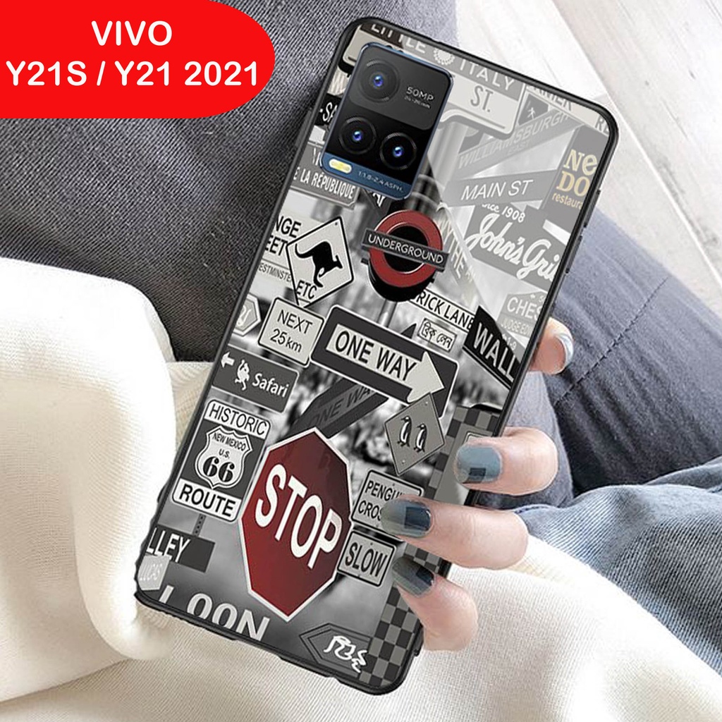 Softcase Handphone VIVO Y21 Y21S Y33S - Case Handphone Y21 Y21S Y33S [T06].