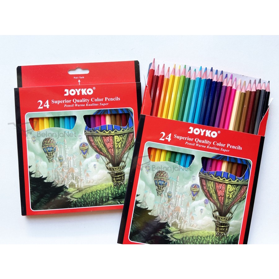 

Pensil Warna Joyko CP-101 24Warna (Superior Quality)