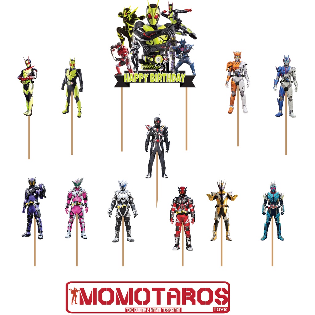 Topper cake Kamen rider zero one New set