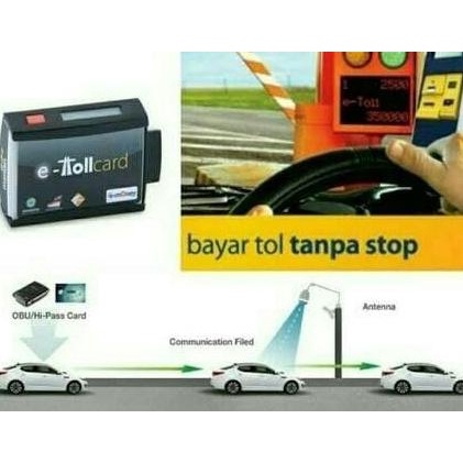 Obu (On Board Unit) E-Toll Pass Mandiri Terlaris