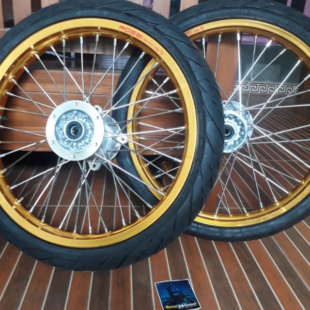 Velg set ban set pelk set pelah  klx cacing