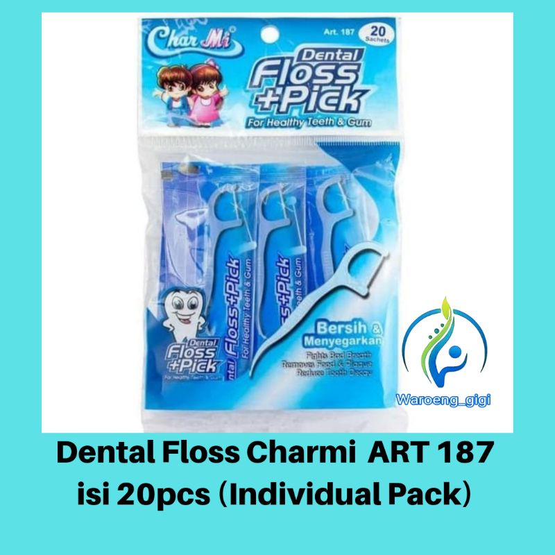 Charmi Dental Floss ART 187 isi 20pcs (Individual packs)