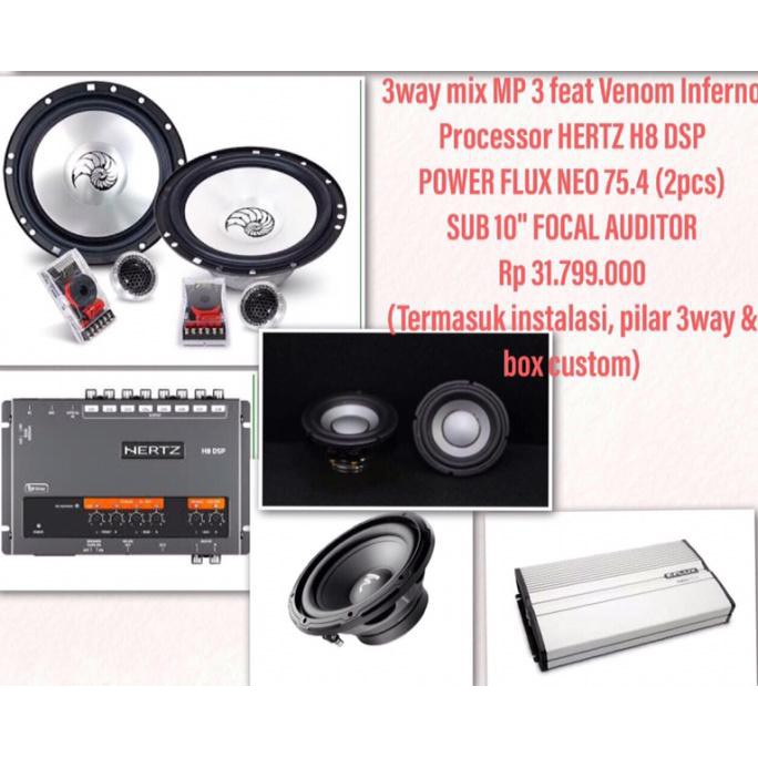 Paket SQ audio mobil