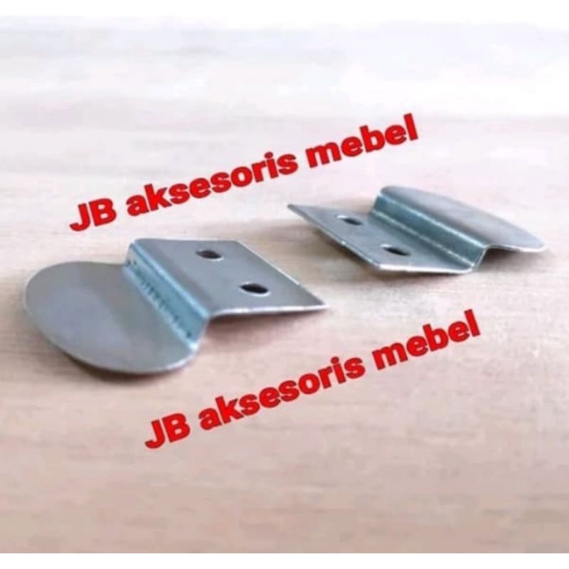 Plat klem kaca cermin Z