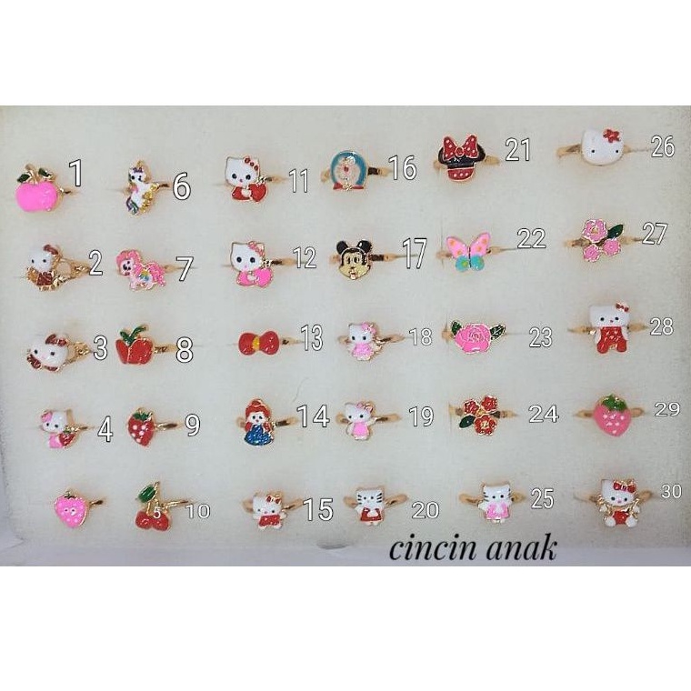 Xuping Cincin Anak Colourfull CF6666