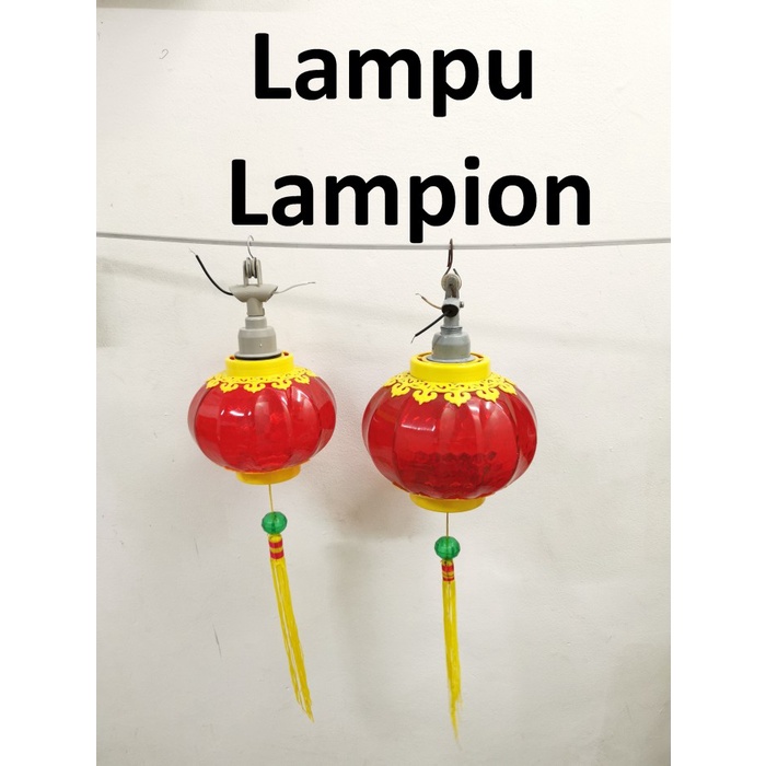 Helnan_Store Lampu Lampion Imlek Lampu Imlek Lampu Lampion Plastik Imlek Plastik