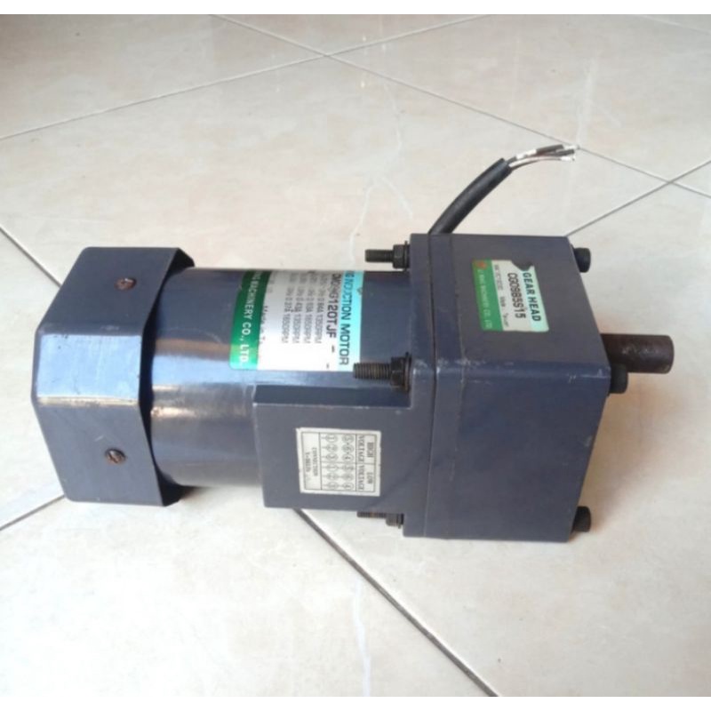 Dinamo Ac Motor Gearbox Li Ming Induction Motor 220V 120W Ratio 1 : 15