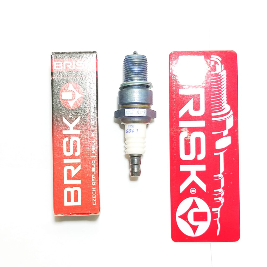 BUSI RACING BRISK SILVER L10S NINJA R NINJA RR 150 2T SATRIA 2TAK RXZ