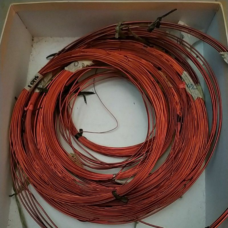 kawat email tembaga uk 1mm harga per ons