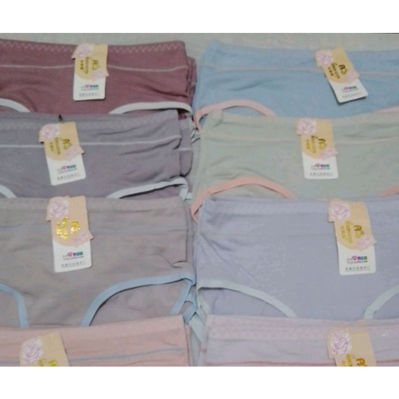 Cd Wanita Import Sadieya Bahan Katun / Celana Dalam Wanita Warna Pastel