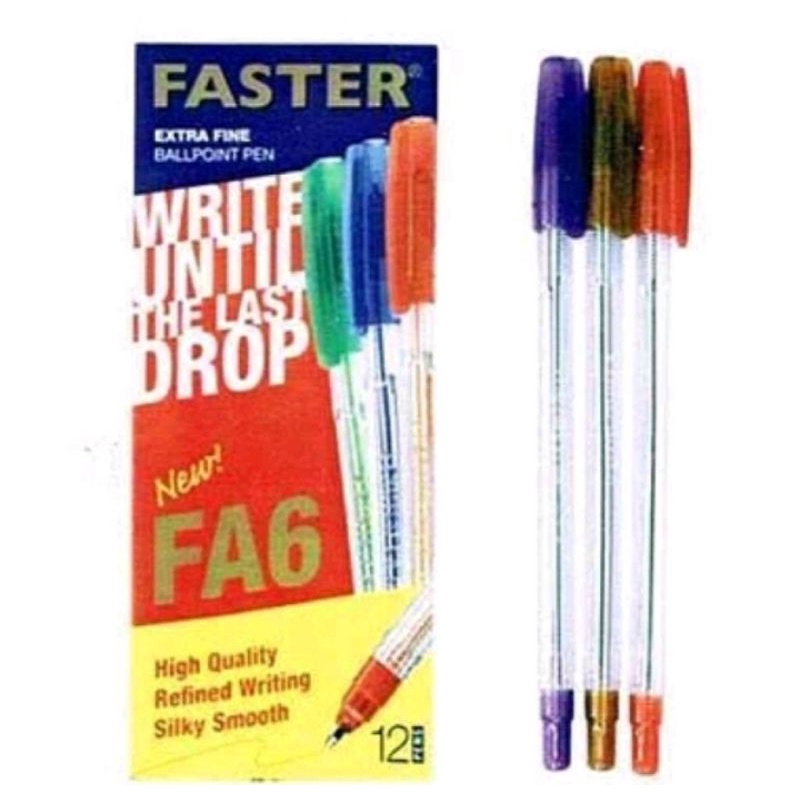 

Pulpen / Pen / Pena Faster FA6 (12pcs)