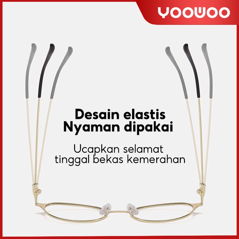 2in1 Kacamata hitam photochromic anti bluelight /wanita pria kacamata bingkai Titanium