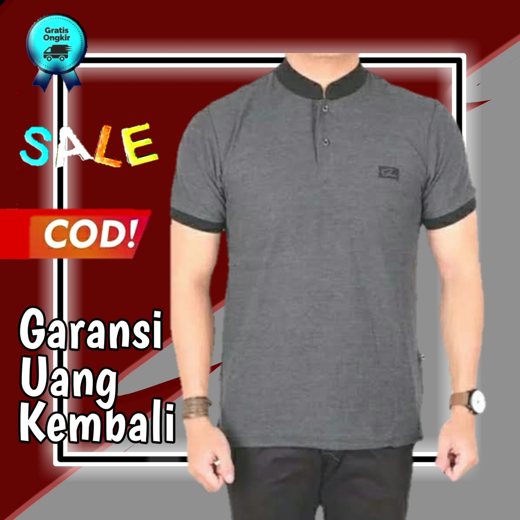 kaos bordir pria kaos polo bordir kaos berkerah kaos kerah pria terbaru keren kaos laki laki ke170