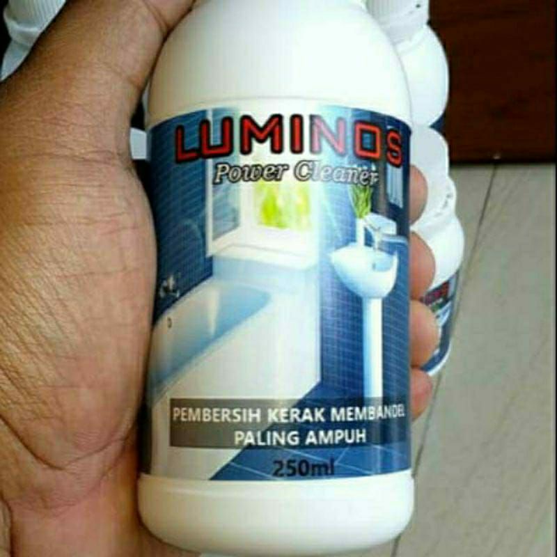pembersih kerak kamar mandi luminos power cleaner 250ml