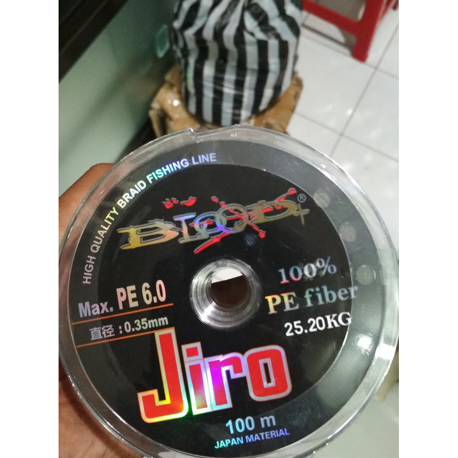 Senar PE Blood Jiro 100M