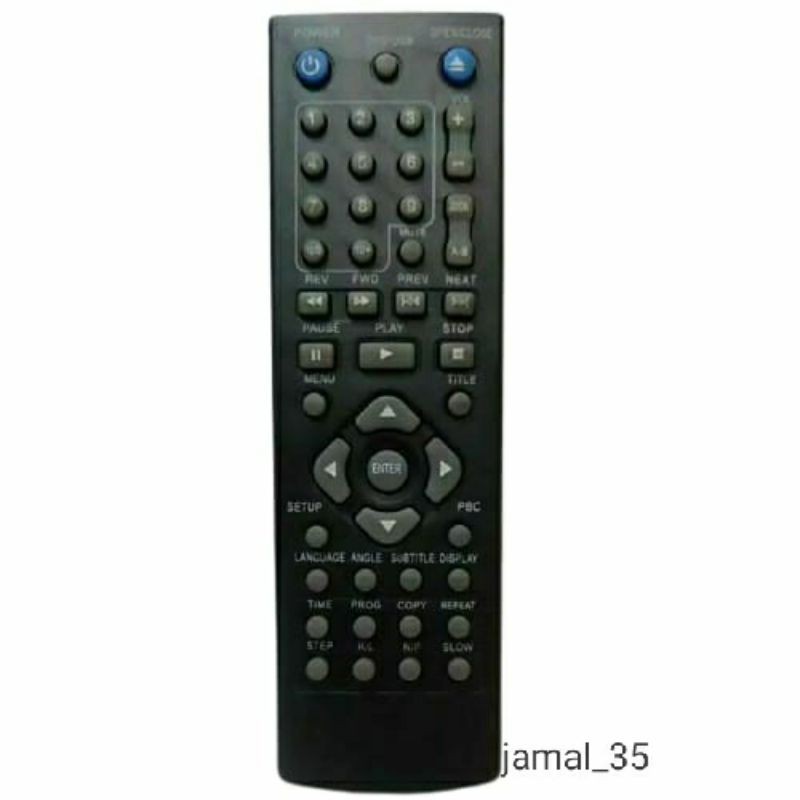 REMOTE REMOT DVD MITO / VITRON /SIMBA SVD 100