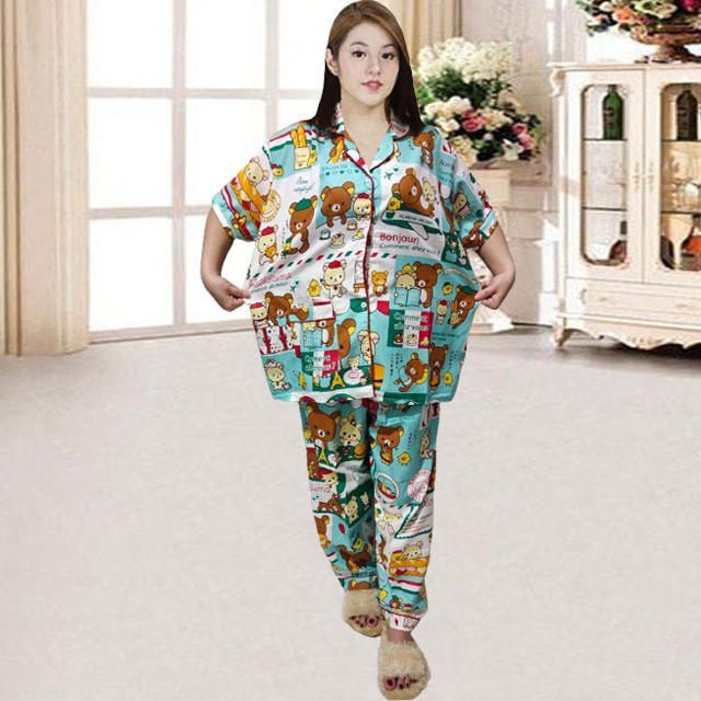 PIYAMA CP JUMBO SIZE XXL/KARAKTER/PIYAMA CPJUMBO STARMOON/BAJU TIDUR-BEAR PARIS TOSCA