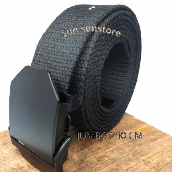 Gesper Ikat Pinggang Belt Sabuk Gesper Pria Wanita Big Size Panjang Jumbo 200
