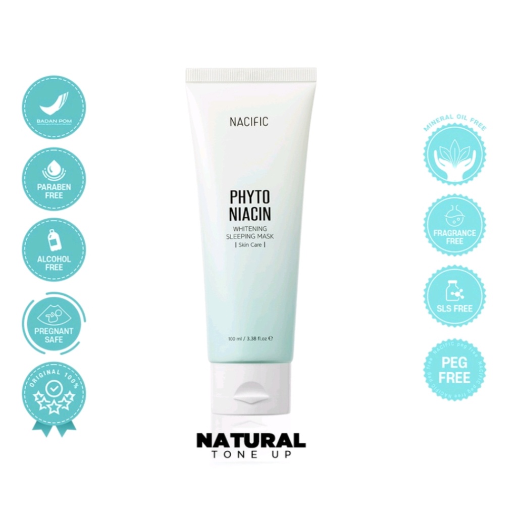 NACIFIC Phyto Niacin Whitening Sleeping Mask 100ml BPOM