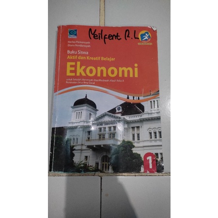 Preloved Buku Ekonomi Kelas 10