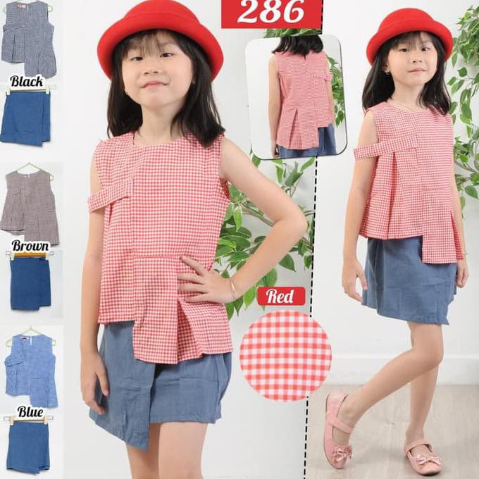 Baju Anak Perempuan Atasan + Bawahan / Fashion Anak Perempuan