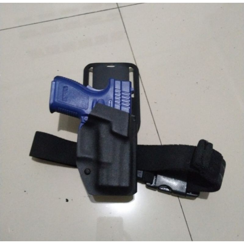Holster HS 9 Mini Paha Kydex Holster HS Baby Paha Sarung Pistol HS Untuk Paha