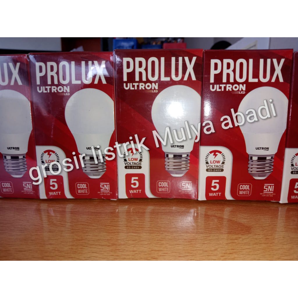 LampuLED/Prolux Ultron LED Blub 5W/MURAH MERIAH